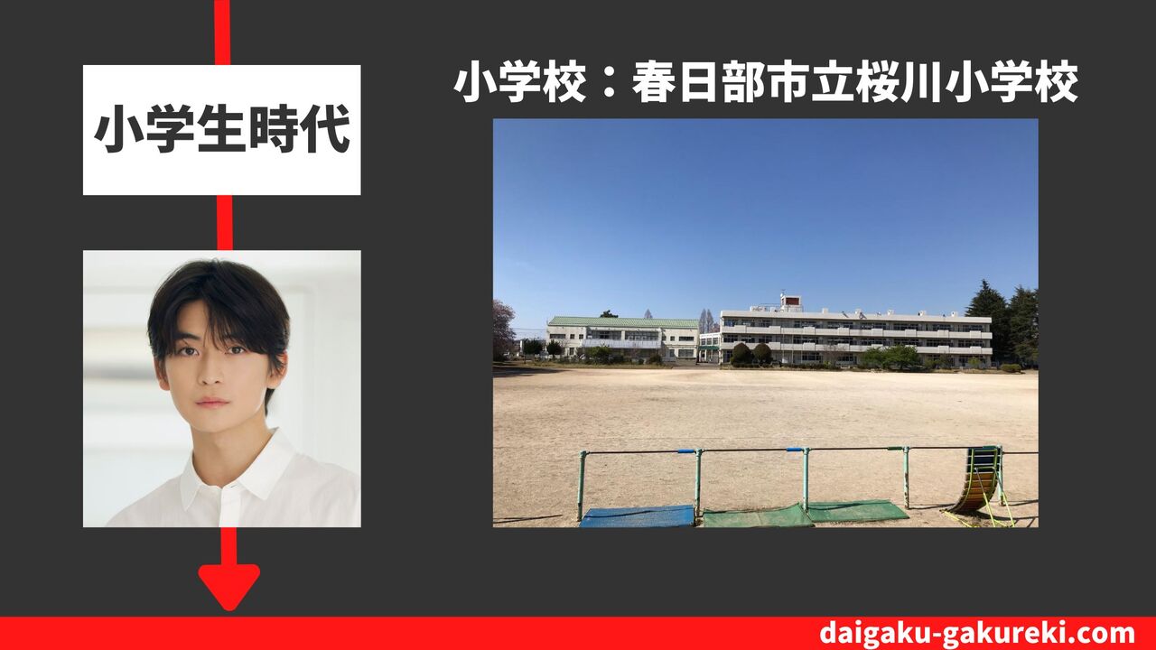 高橋文哉の小学校：春日部市立桜川小学校