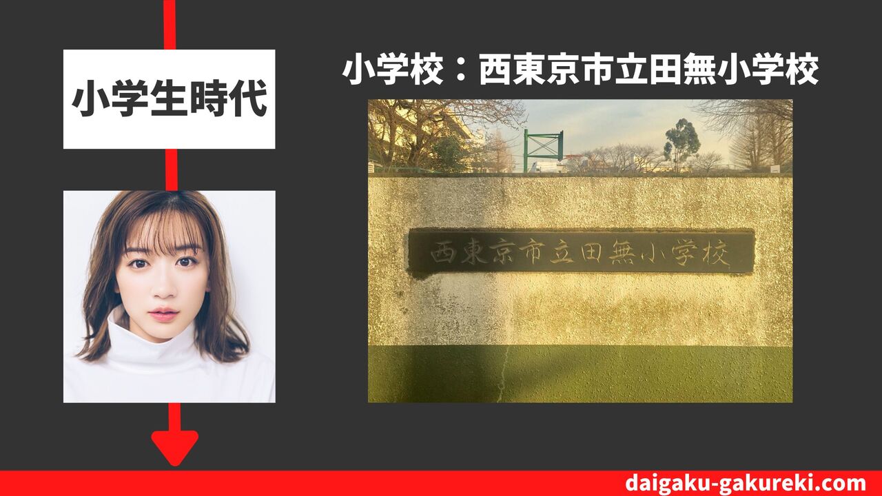 永野芽郁の小学校：西東京市立田無小学校
